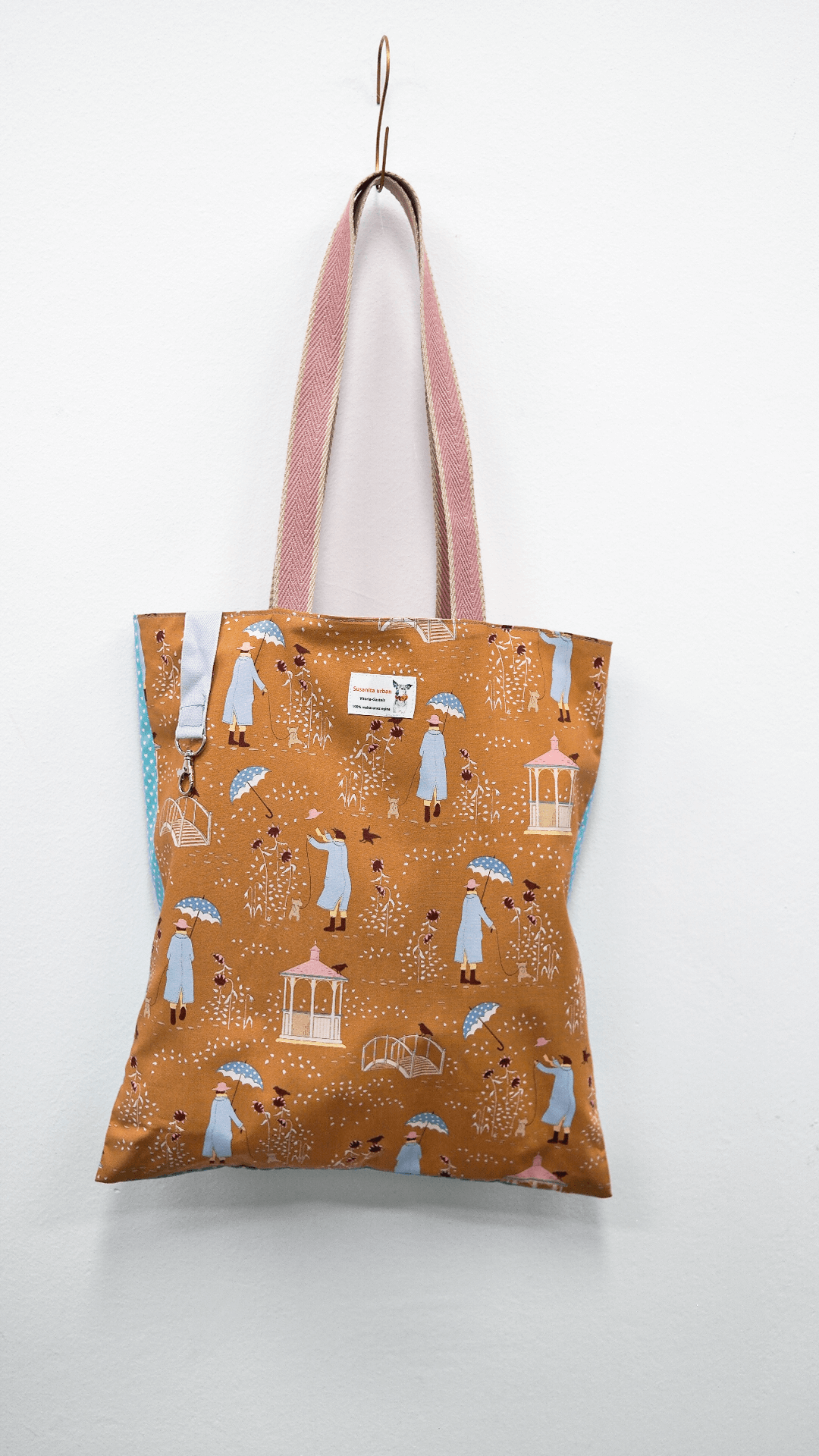 Bolso tote bag con estampado canino - Colección dog lover 2