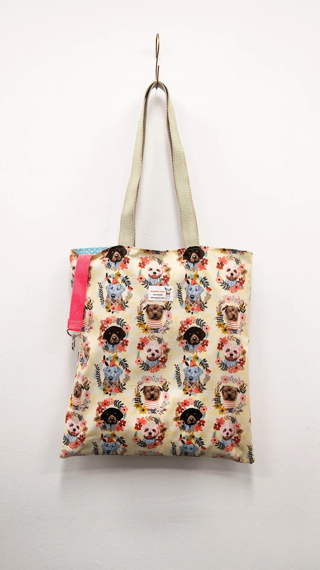 Bolso tote bag con estampado canino - Colección dog lover 3