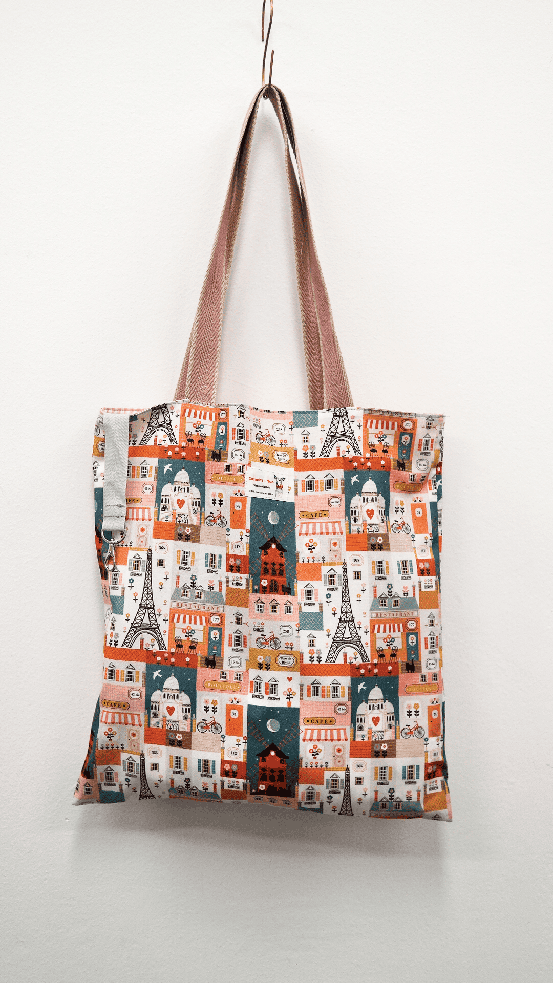 Bolso tote bag con estampado canino - Colección dog lover 6